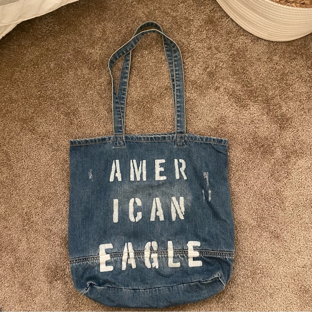 AE Jean tote bag